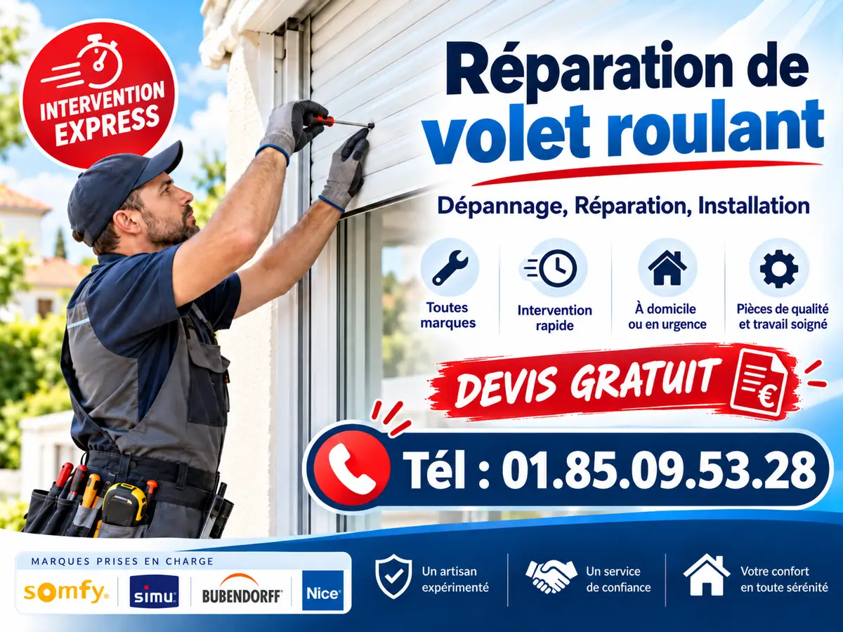 Réparation Volet Roulant Île-de-France Réparation Volet Roulant Île-de-France